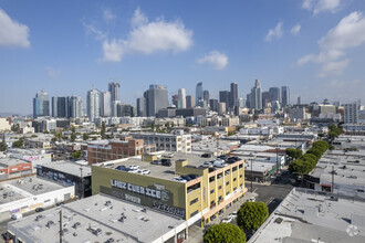 1501 Santee St, Los Angeles, CA - aerial  map view