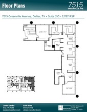 7515 Greenville Ave, Dallas, TX for rent Floor Plan- Image 2 of 2