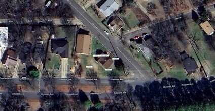 1148 Pleasant St, Hot Springs National Park, AR - aerial  map view