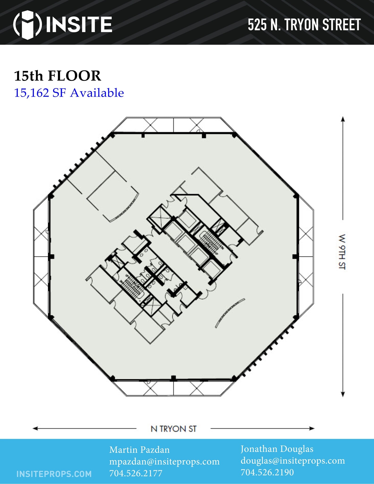 525 N Tryon St, Charlotte, NC to rent Site Plan- Image 1 of 1