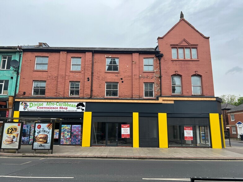 156-158 Hessle Rd, Hull for rent - Building Photo - Image 1 of 2