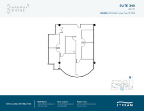 2901 N Dallas Pky, Plano, TX for rent Floor Plan- Image 1 of 1