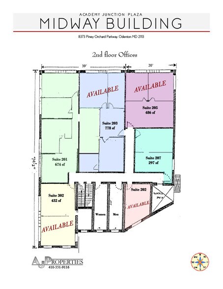 8373 Piney Orchard Pky, Odenton, MD for rent - Floor Plan - Image 2 of 2