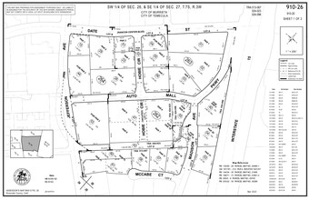 1.68 Acres SEQ French Valley Pky & Jefferson Ave, Temecula, CA for sale Plat Map- Image 1 of 2