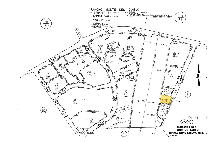 2245 Via De Mercados, Concord, CA for rent - Plat Map - Image 3 of 3