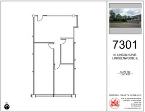 7301-7337 N Lincoln Ave, Lincolnwood, IL for rent Floor Plan- Image 1 of 5