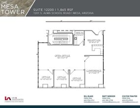 1201 S Alma School Rd, Mesa, AZ to rent Floor Plan- Image 1 of 1