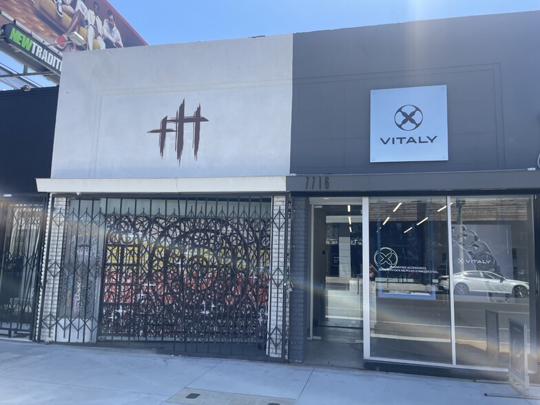 7714 Melrose Ave, Los Angeles, CA for rent - Building Photo - Image 1 of 4