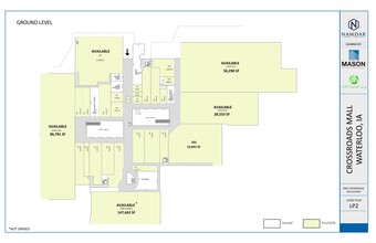 2060 Crossroads Blvd, Waterloo, IA for rent Site Plan- Image 1 of 1