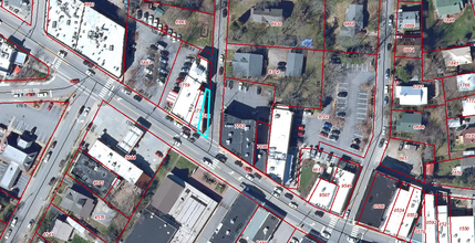 753 Haywood Rd, Asheville, NC - aerial  map view