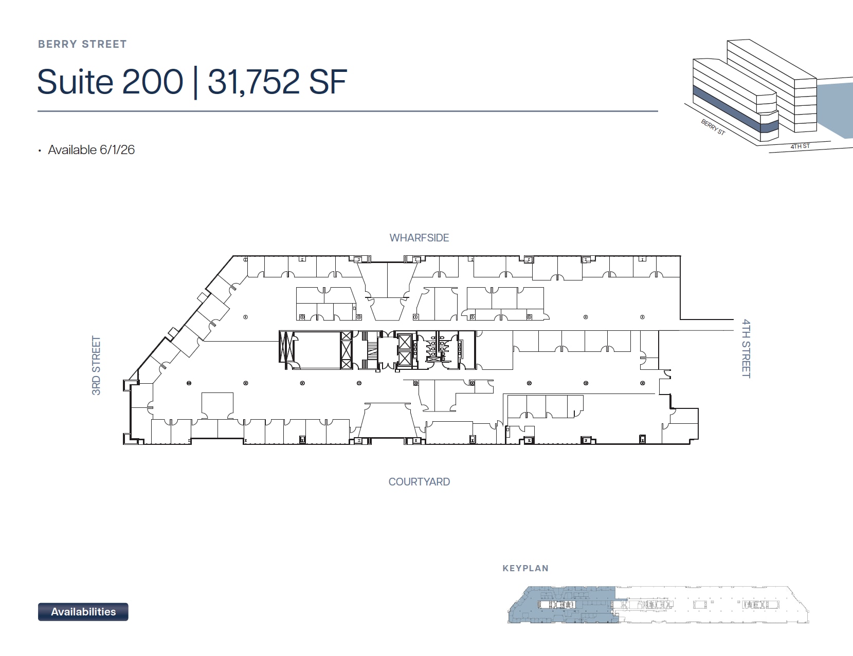 185 Berry St, San Francisco, CA to rent Floor Plan- Image 1 of 1