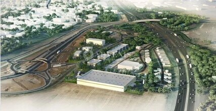 Plaisir - Aerial map view