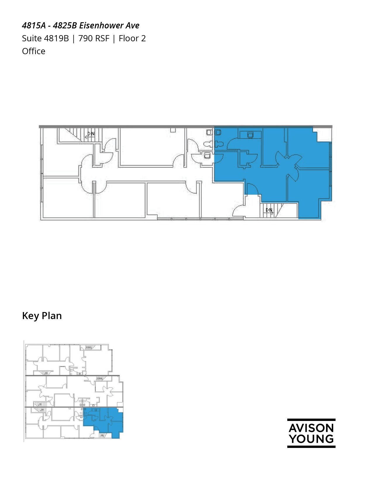 4713A-4725B Eisenhower Ave, Alexandria, VA to rent Floor Plan- Image 1 of 1
