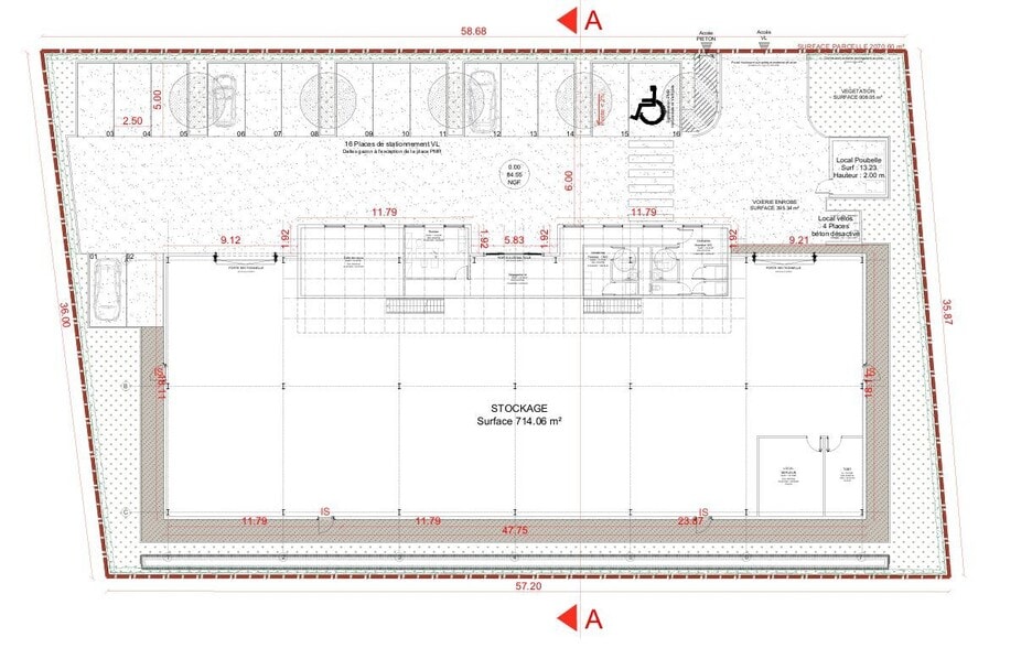 Light Industrial in Ennery for sale - Floor Plan - Image 2 of 3
