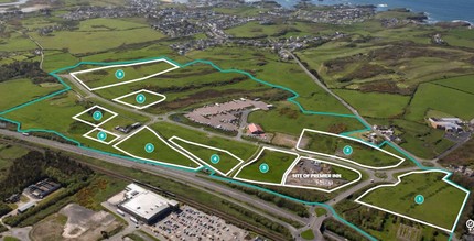 C9 Parc Cybi, Holyhead, GWN - aerial  map view