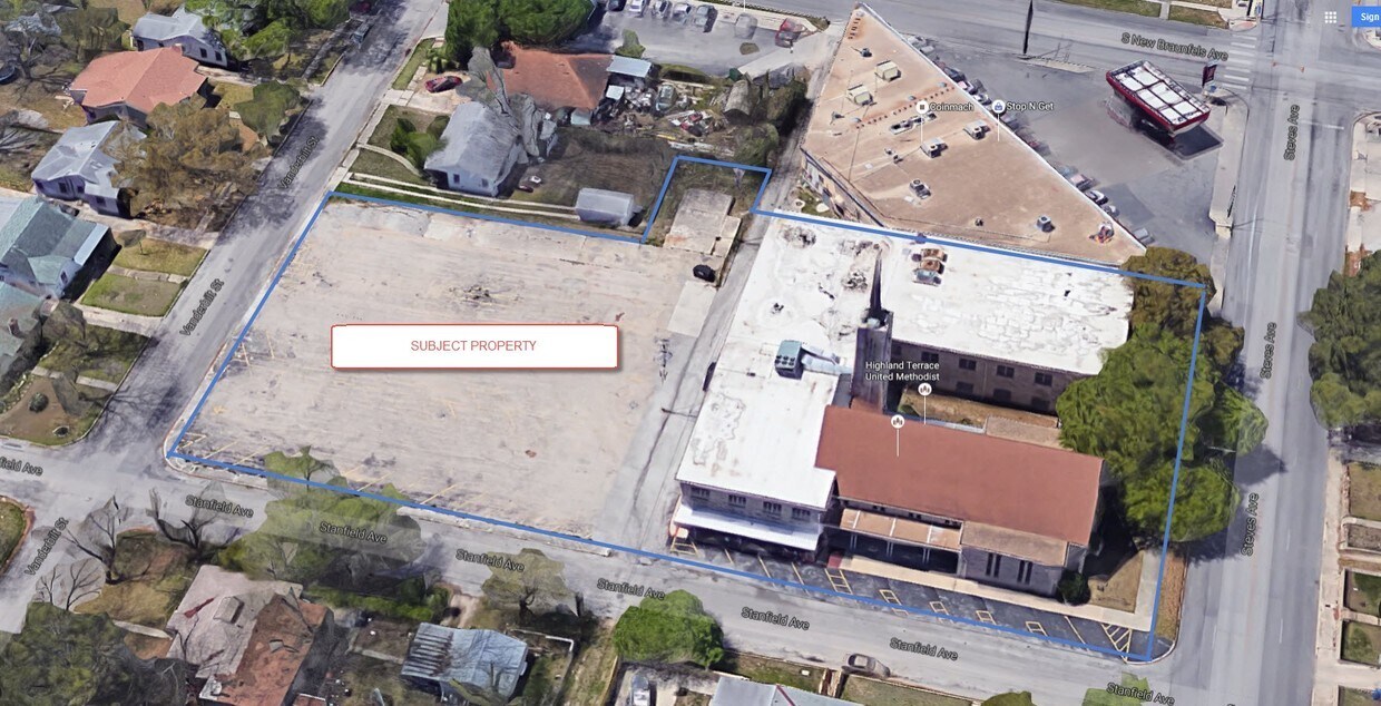 1914 Steves Ave, San Antonio, TX for sale Aerial- Image 1 of 1