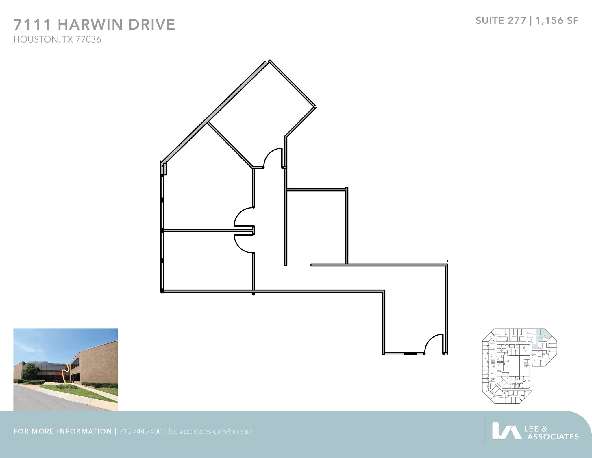7111 Harwin Dr, Houston, TX to rent Floor Plan- Image 1 of 1
