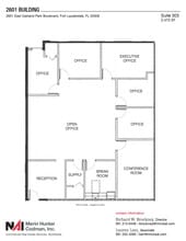 2601 E Oakland Park Blvd, Fort Lauderdale, FL to rent Floor Plan- Image 2 of 13