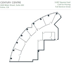 2601-2603 Main St, Irvine, CA for rent Floor Plan- Image 1 of 1