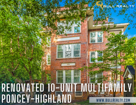 Poncey-Highland 10-Unit Apartment Building - Commercial Property