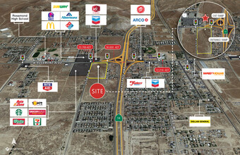 W Rosamond Blvd, Rosamond, CA for rent Aerial- Image 1 of 3