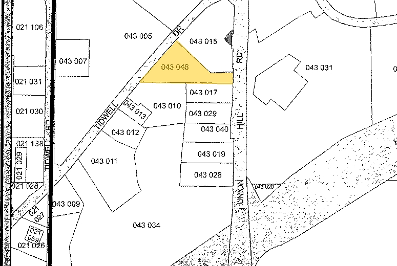 167 Tidwell Dr, Alpharetta, GA for sale - Plat Map - Image 2 of 4