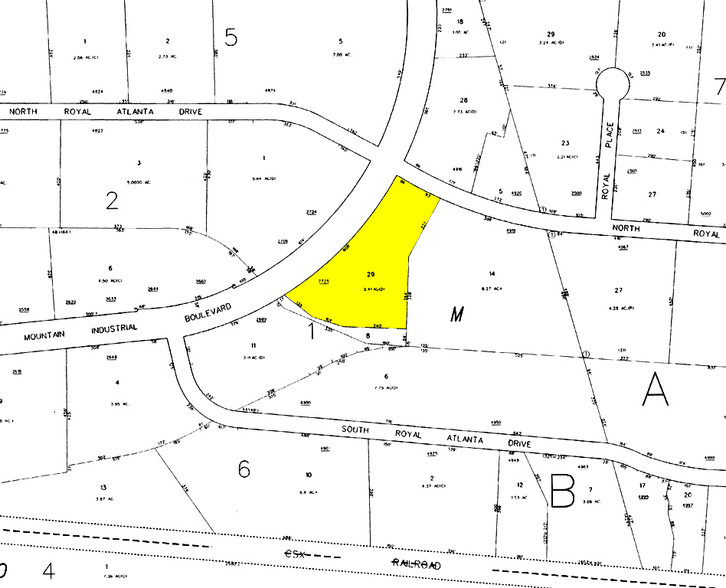 2725 Mountain Industrial Blvd, Tucker, GA for rent - Plat Map - Image 2 of 16