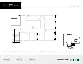 1355 Peachtree St NE, Atlanta, GA for rent Floor Plan- Image 1 of 1