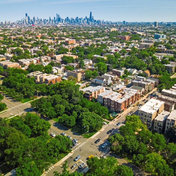 2535-2543 N California Ave, Chicago, IL for rent - Aerial - Image 3 of 13