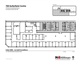 700 E Butterfield Rd, Lombard, IL for rent Floor Plan- Image 1 of 2