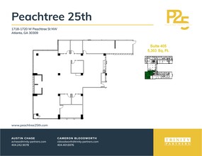 1718-1720 NW Peachtree St, Atlanta, GA for rent Site Plan- Image 1 of 1