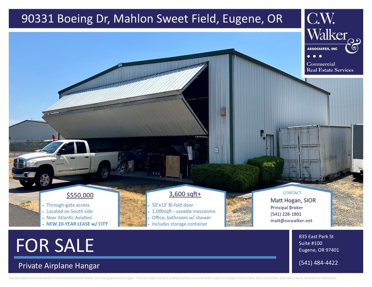 90331 Boeing Dr, Eugene, OR for sale - Primary Photo - Image 1 of 4