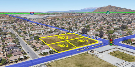 SWC of Cactus and Indian, Moreno Valley, CA for sale Primary Photo- Image 1 of 1