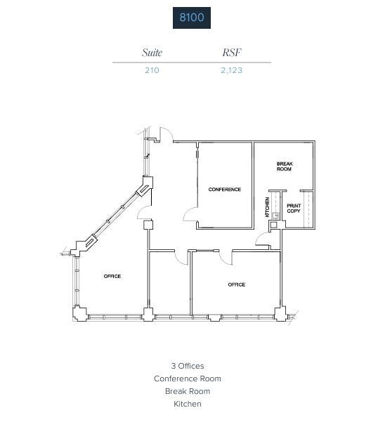 8100 Boone Blvd, Vienna, VA to rent Floor Plan- Image 1 of 1