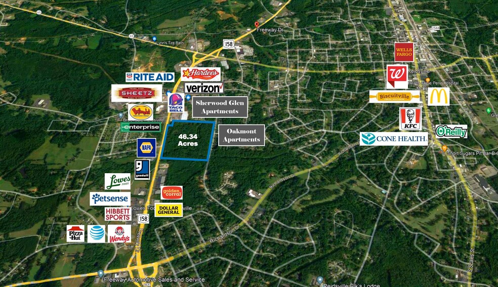 Freeway Dr, Reidsville, NC for sale - Building Photo - Image 1 of 5