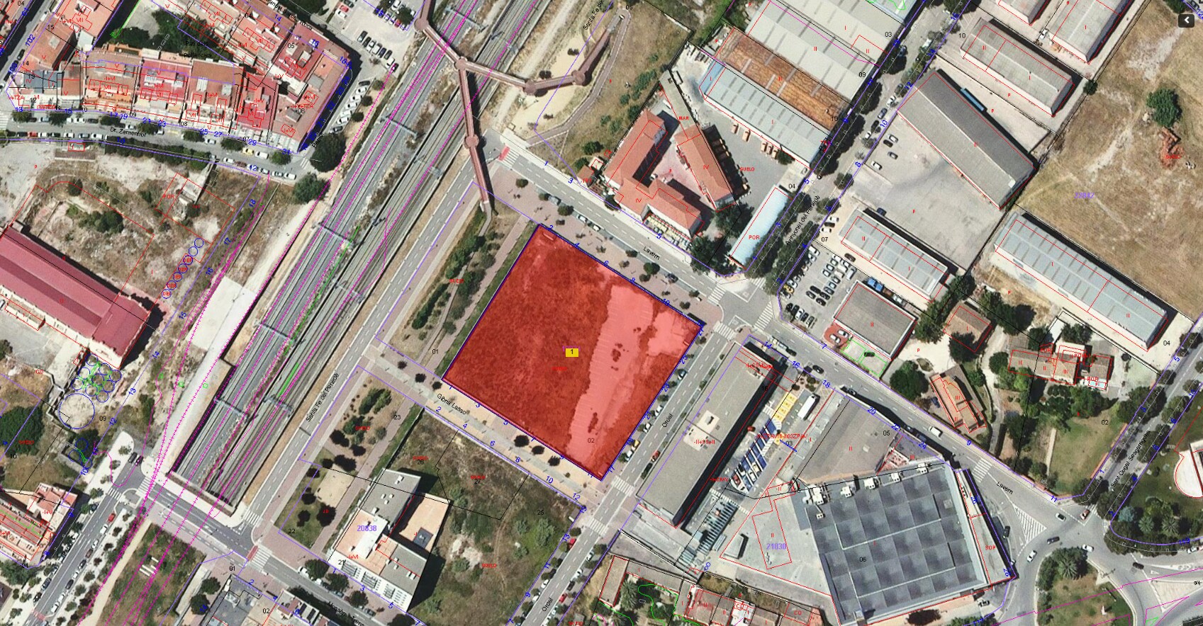 Barri del Molí d'en Rovira, Vilafranca del Penedès, Barcelona for sale Plat Map- Image 1 of 3
