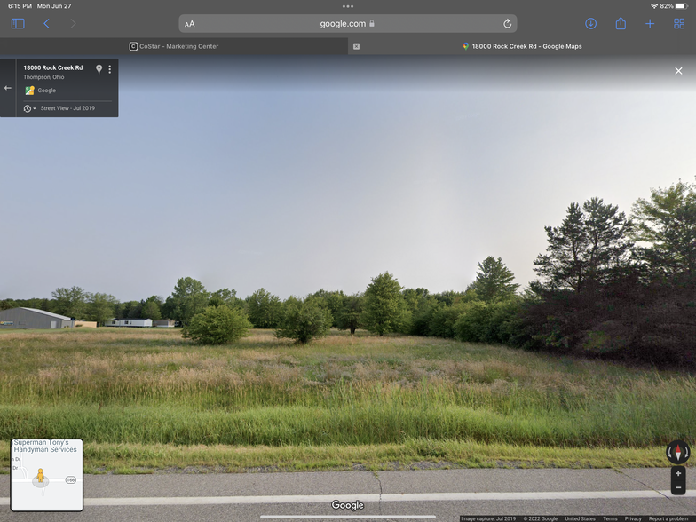 Rock Creek Road, Thompson, OH for sale - Primary Photo - Image 1 of 1