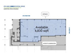 425 8th St NW, Washington, DC for rent Floor Plan- Image 1 of 1