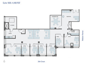 270 Madison Ave, New York, NY for rent Floor Plan- Image 1 of 1