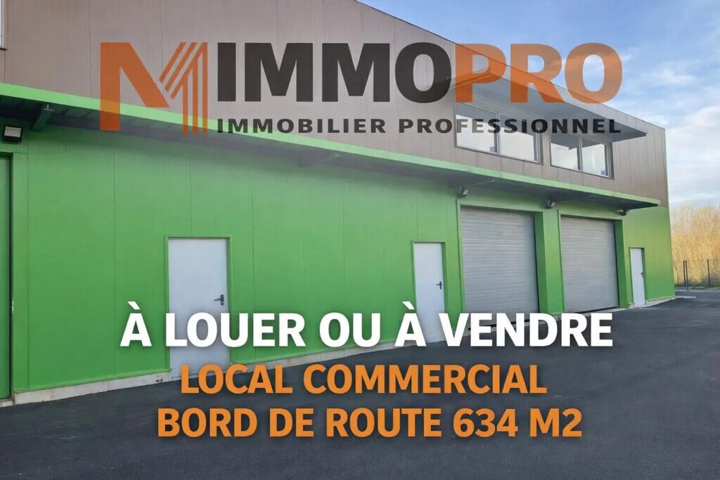 Location Commerce 634 m² - Photo 1