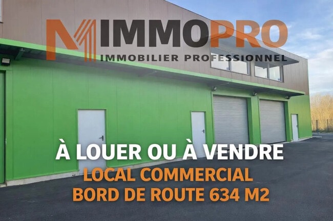 Location Commerce 634 m²
