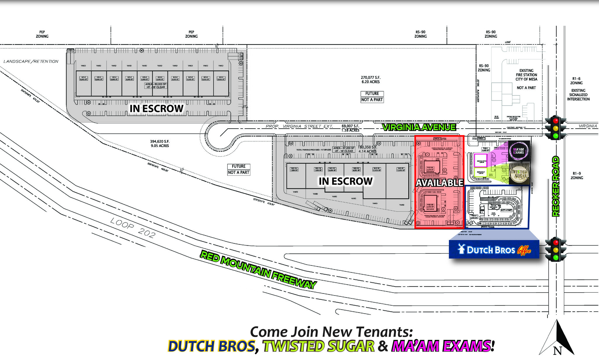 NWC N Recker Road & Loop 202 Fwy, Mesa 85215 - for Rent | LoopNet.co.uk