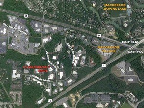 114 MacKenan Dr, Cary, NC - AERIAL  map view