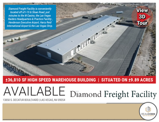 More details for 13850 S Decatur Blvd, Las Vegas, NV - Industrial for Rent