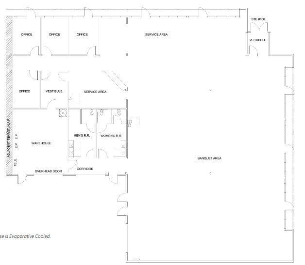 4345 N Corporate Center Dr, North Las Vegas, NV to rent Floor Plan- Image 1 of 1