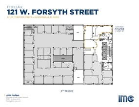 121 W Forsyth St, Jacksonville, FL to rent Site Plan- Image 1 of 1