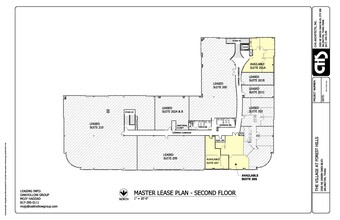 2500 NE Green Oaks Blvd, Arlington, TX for rent Site Plan- Image 1 of 2