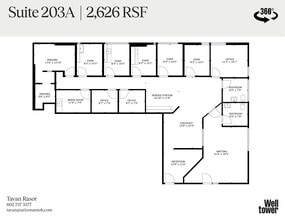 9225 N 3rd St, Phoenix, AZ to rent Floor Plan- Image 1 of 1