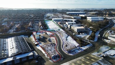 Plot 1-3 Flanshaw Field Dr, Wakefield, WYK - Aerial  map view