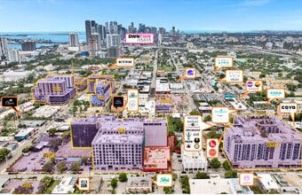 100 NW 25th St, Miami, FL - AERIAL map view - Image1